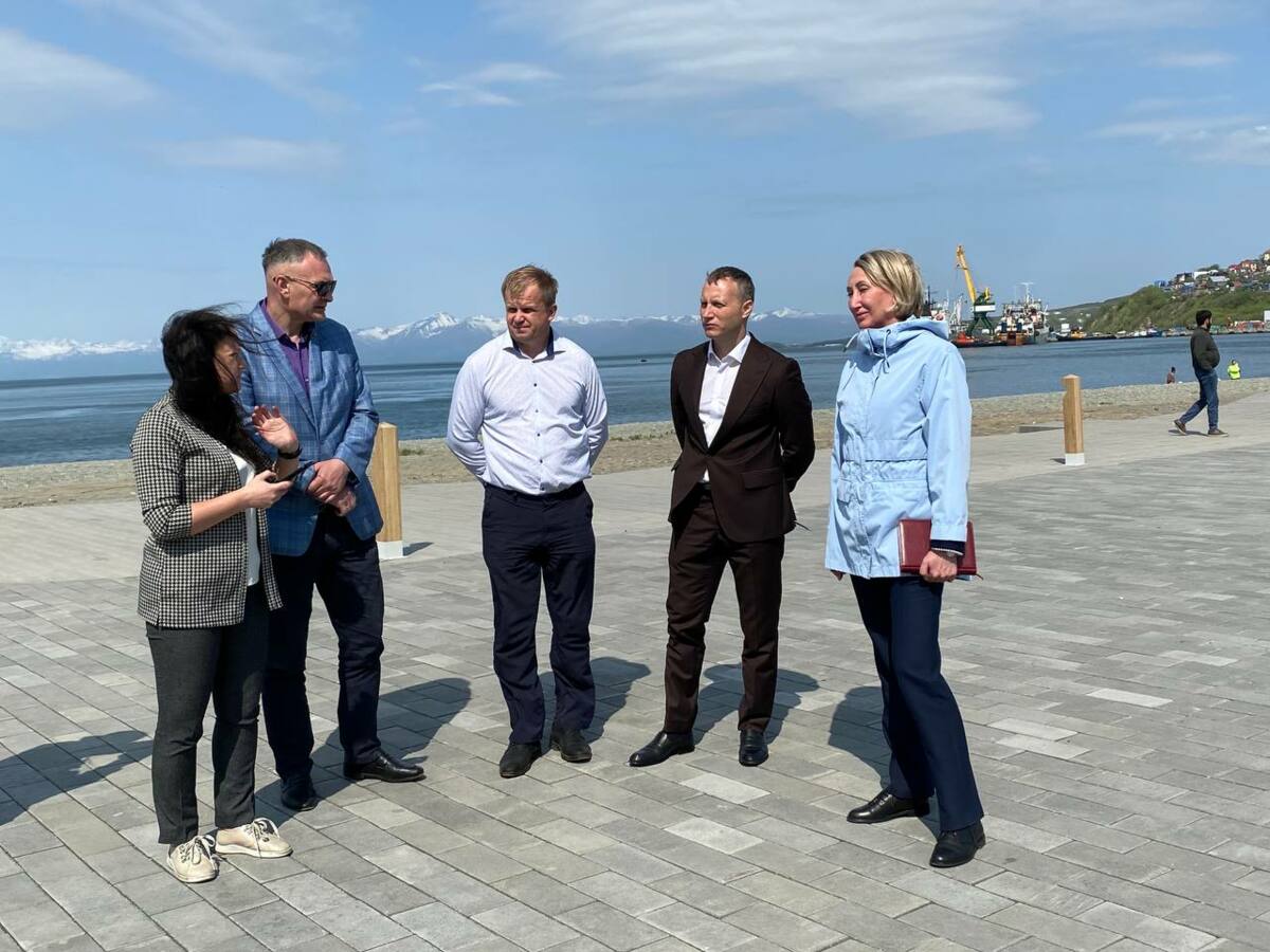 Благоустройство набережной Озерновской косы в Петропавловске завершат в середине лета